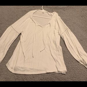 XS white flowy white blouses from old navy